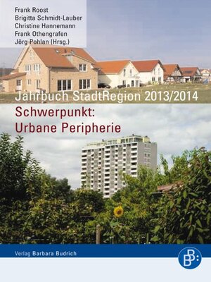 cover image of Jahrbuch StadtRegion 2013/2014